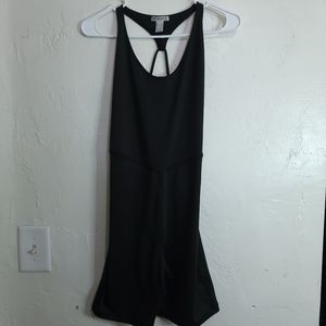 Forever21 Black Althletic Romper
